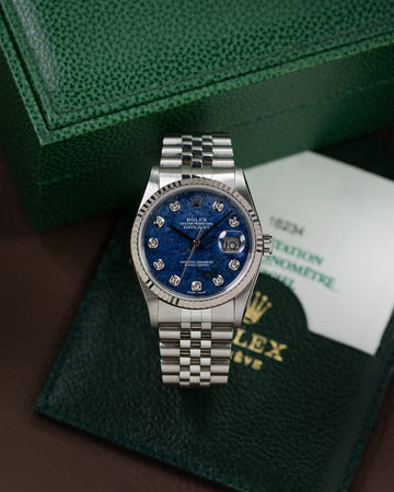 Rolex Datejust 16234 'Sodalite Dial'