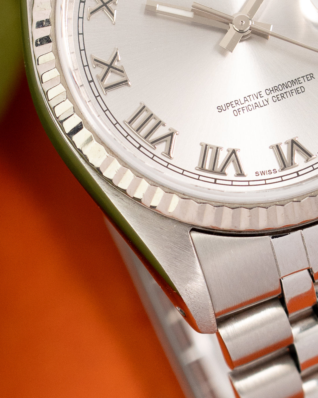 The Rolex Datejust 16234 Silver Roman Dial