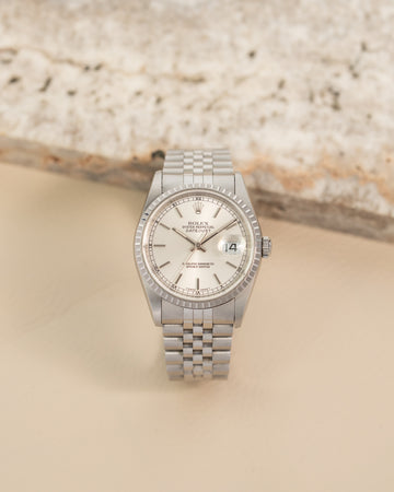Rolex Oyster Perpetual Date 15200 Silver Dial