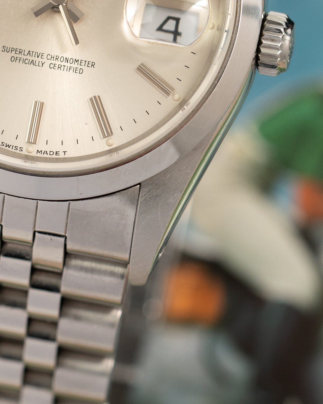Rolex Oyster Perpetual Date 15200 Silver Dial