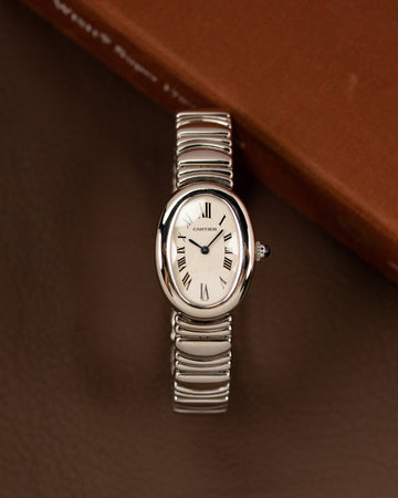 Cartier Baignoire Ref. 1955 White Gold