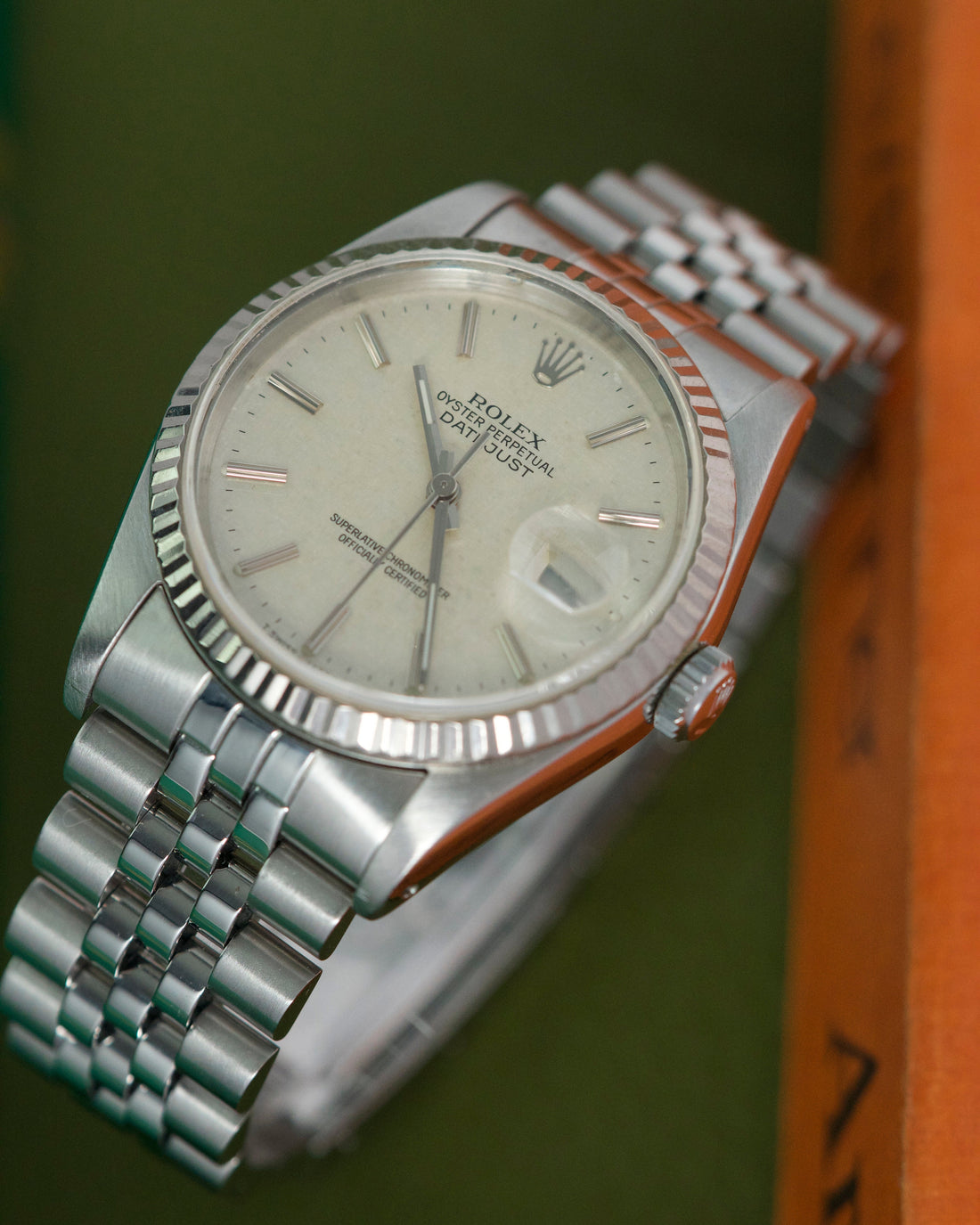 Rolex Datejust Ref. 16234 Linen Dial