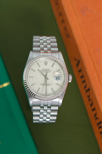 Rolex Datejust Ref. 16234 Linen Dial